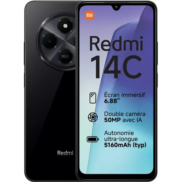 smartphone-xiaomi-redmi-14c-256go-noir-destockage