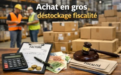 Achat en gros de déstockage et fiscalité : ce qu’il faut savoir