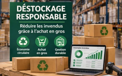 Déstockage responsable : réduire les invendus grâce à l’achat en gros