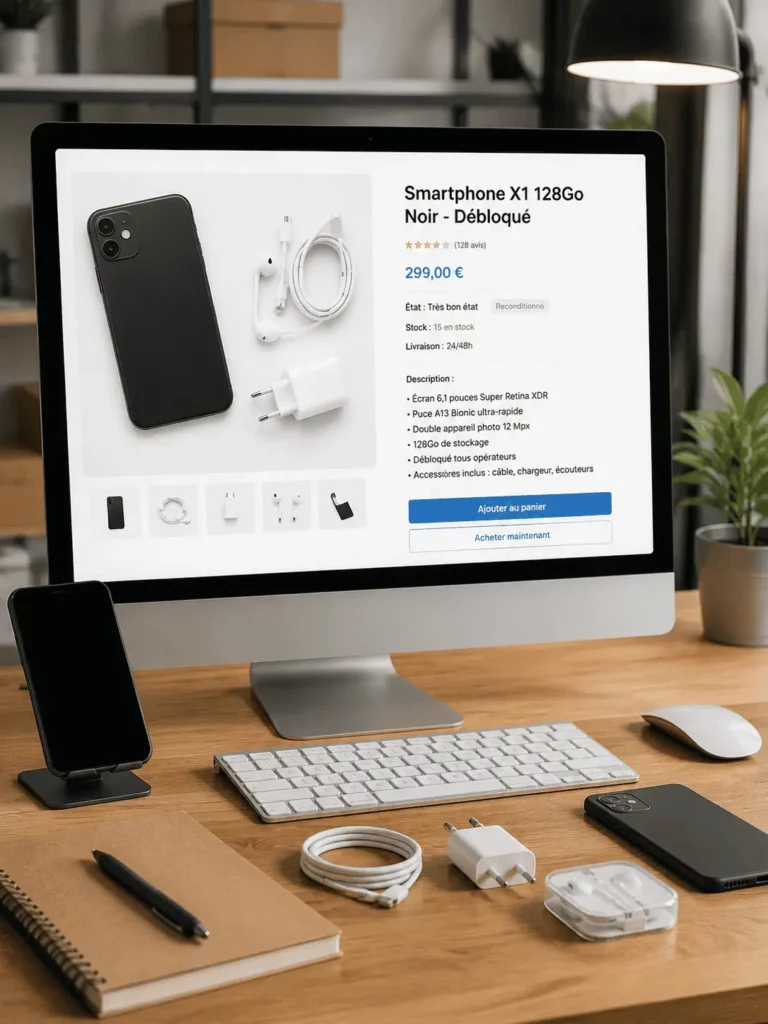 Revente invendus : analyse de la demande et choix des produits dans un bureau d’e-commerce