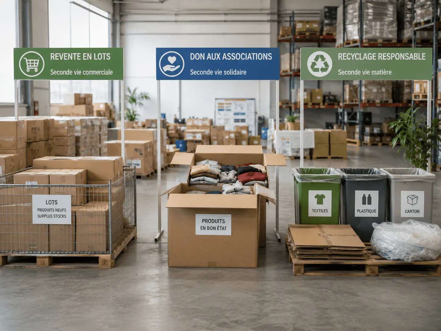 solutions-destruction-des-invendus destruction des invendus par les grandes marques avec stocks en entrepôt