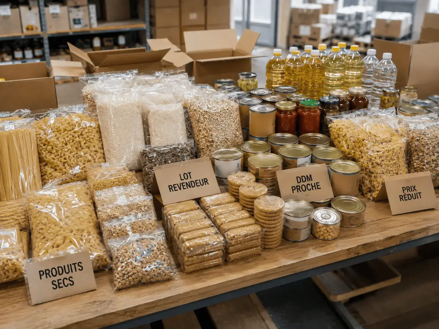 destockage-alimentaire-lots-produits-secs Déstockage alimentaire avec lots de produits alimentaires pour nouvelles opportunités business