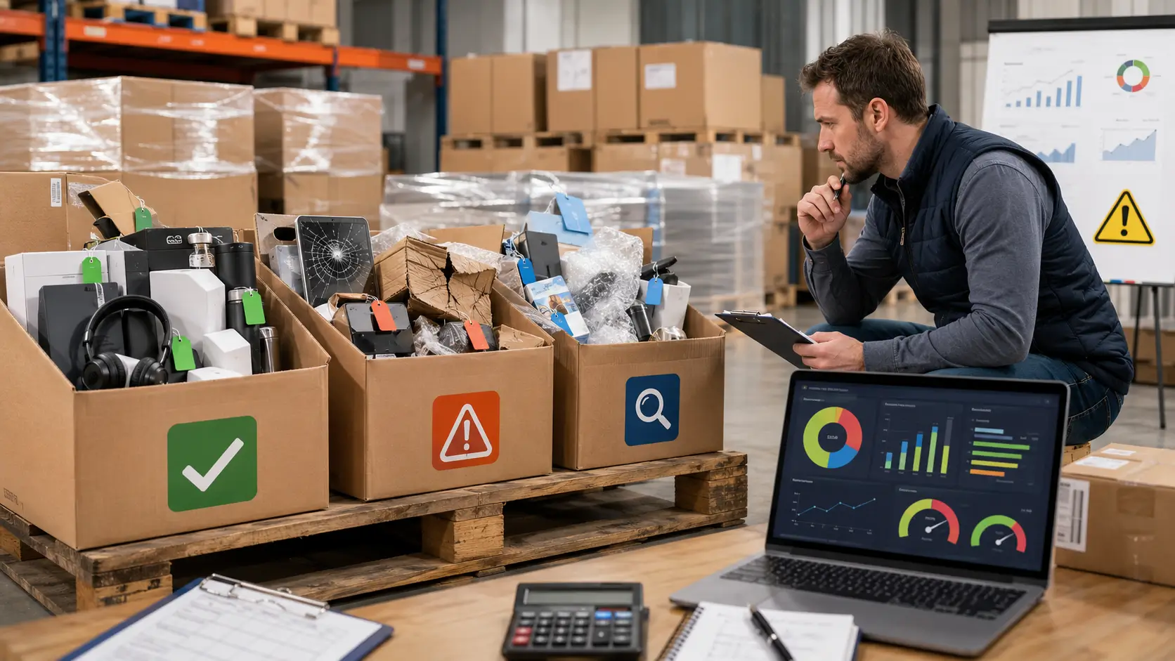 acheter palettes sans se faire arnaquer en calculant la marge réelle et les frais cachés