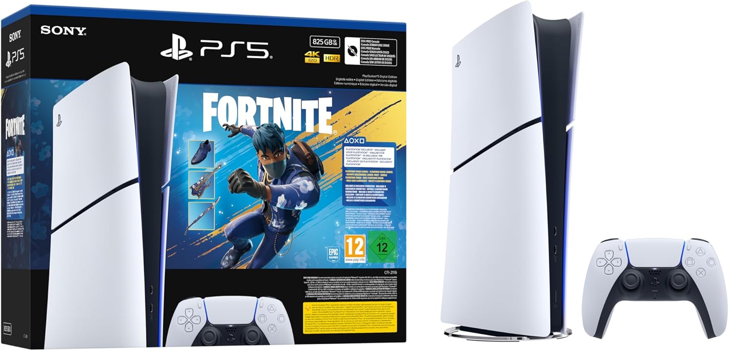 Pack PS5 Édition Numérique Fortnite Flowering Chaos - Édition Limitée