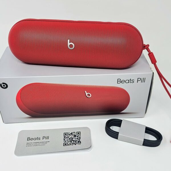 Enceinte Bluetooth Beats Pill Statement Red – Portable, 24 h, IP67