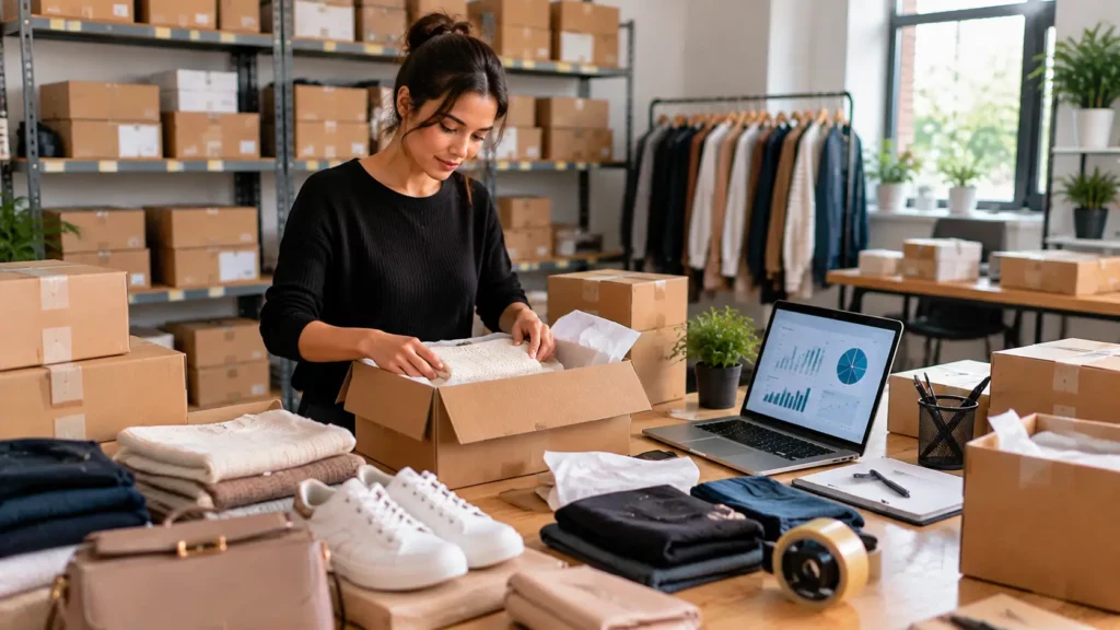 Revendeur professionnel travaillant sur des lots premium forte marge pour développer ses ventes