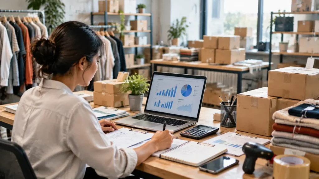 marché invendus et calcul de rentabilité pour revendeur e-commerce