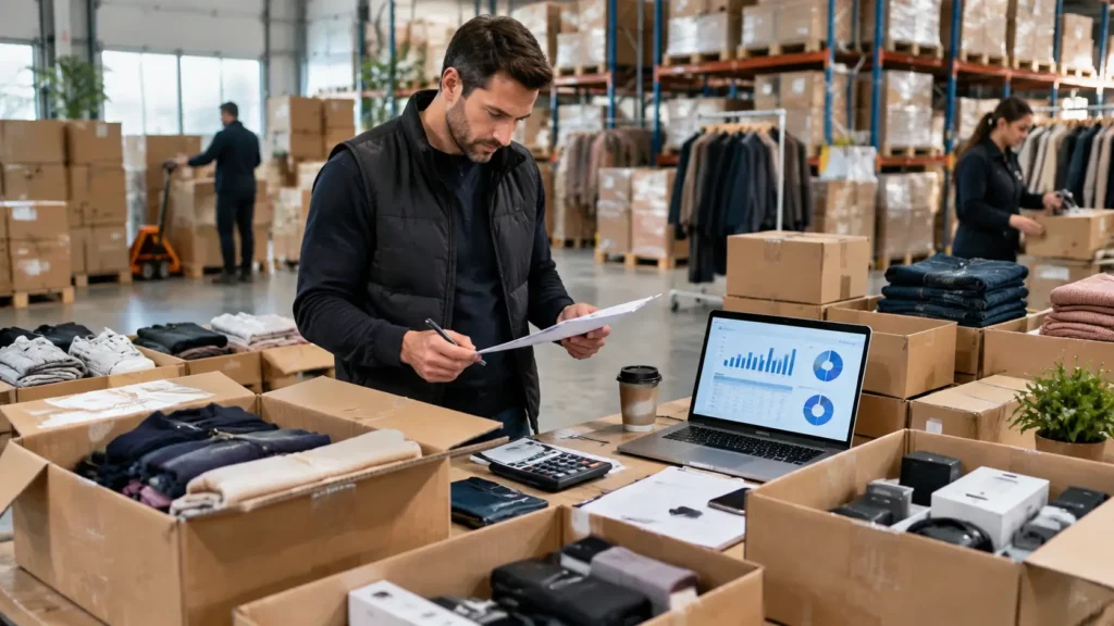 Vente de liquidation judiciaire avec inventaire et analyse des stocks