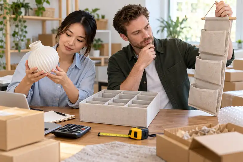 Comparaison de trois accessoires maison pour sélectionner des produits gagnants ChatGPT
